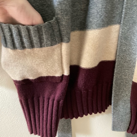 LOFT Long Cardigan with Tie Belt Size Small - Picture 4 of 8